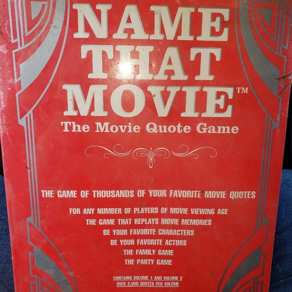 Name that movie game